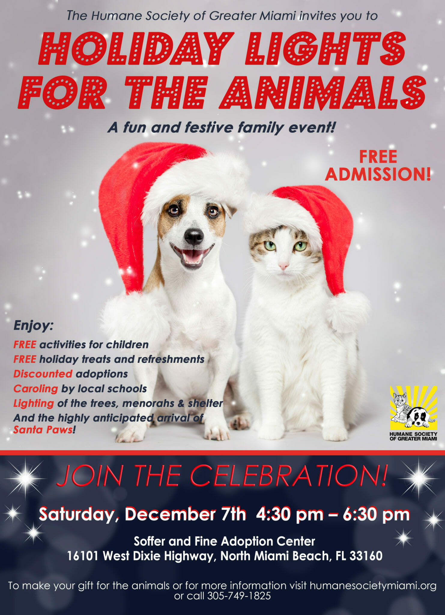 Humane Society Of Greater Miami Presents Holiday Lights For The